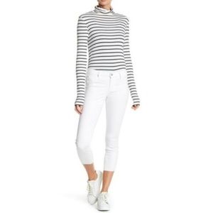 Articles of Society Katie Raw Hem Crop Jeans